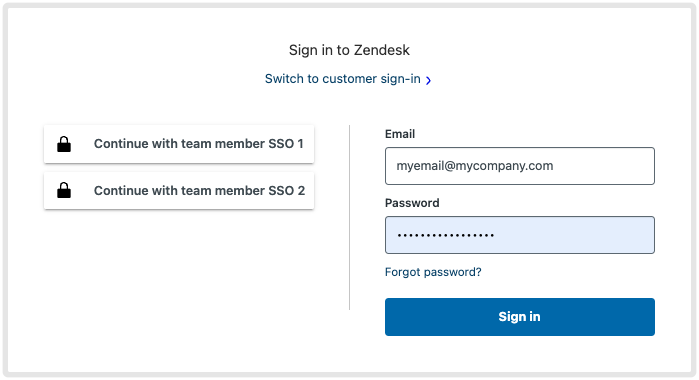 SSO-zendesk