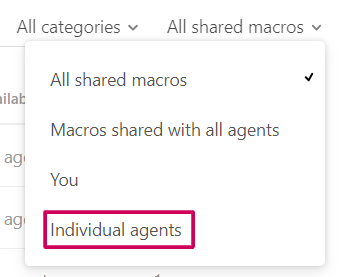 access private macros