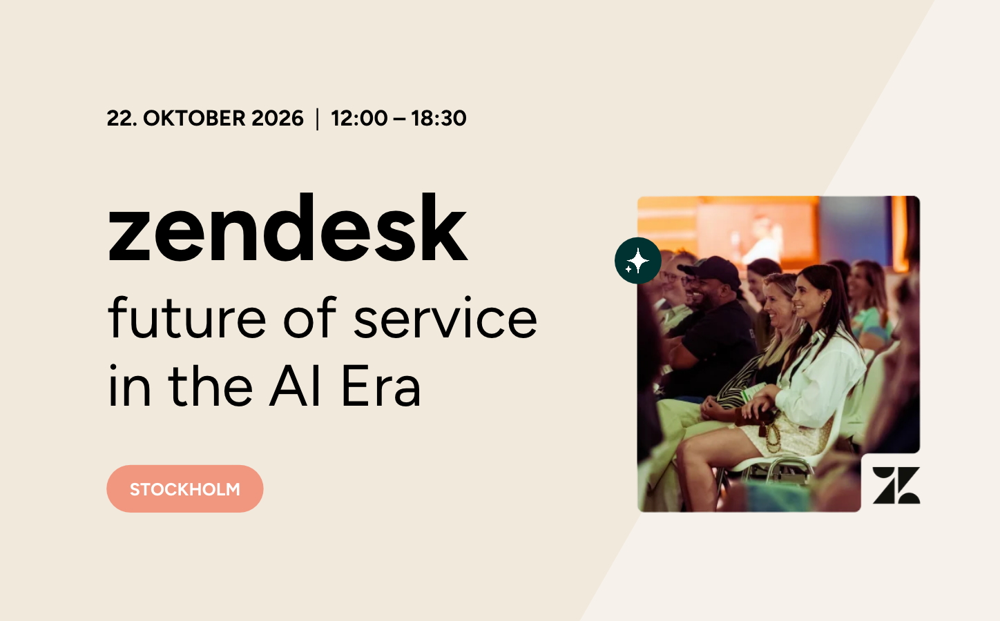 Zendesk future of service - Stockholm