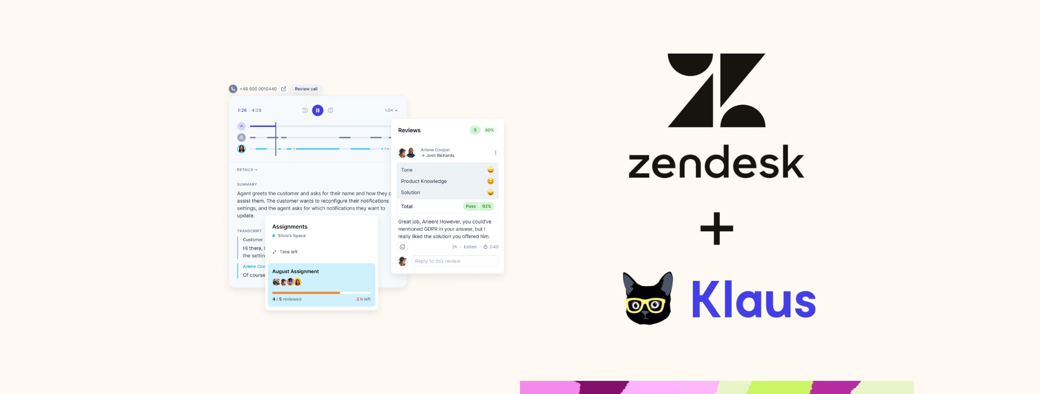 Zendesk har kjøpt Klaus et QA-verktøy med AI-funksjonalitet 