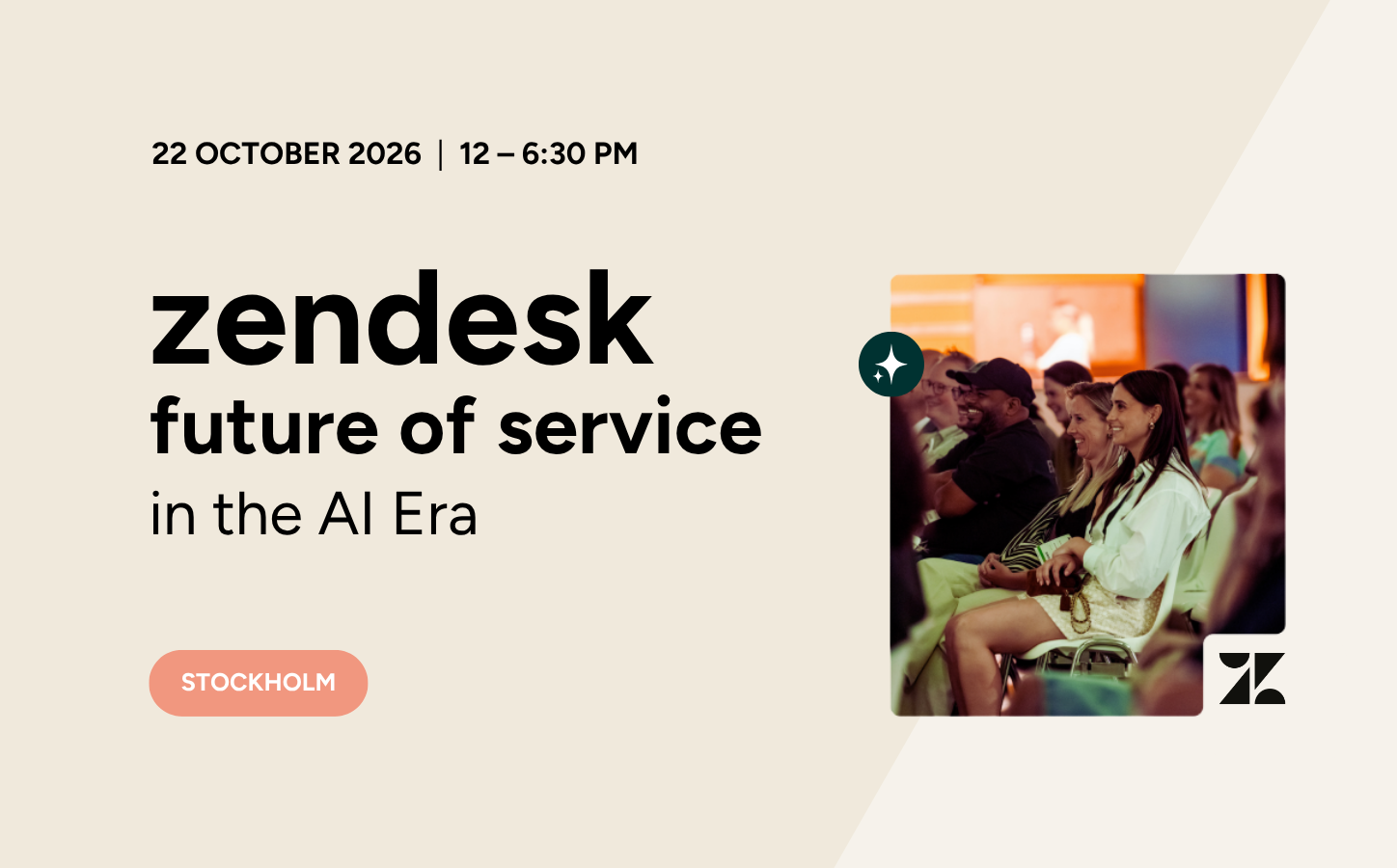 Zendesk future of service - Stockholm